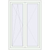 Pricing Tilt-and-Turn 1000x1500 mm KORSA STANDARD (Euro 70) RAL 9016 Traffic white two-sided