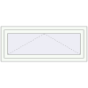 Pricing Tilt-and-Turn 1260x510 mm KORSA BASE (Euro-Design 60) RAL 9016 Traffic white two-sided