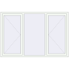 Pricing Tilt-and-Turn 2020x1340 mm KORSA BASE (Euro-Design 60) RAL 9016 Traffic white two-sided