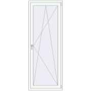 Balcony doors 800x2100 mm KORSA ENERGY-SAVING (SYNEGO MD) BALKON DOOR