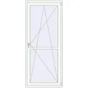 KORSA ENERGY-SAVING (SYNEGO MD) BALKON DOOR 900x2100 mm RAL 9016 Traffic white two-sided KORSA ENERGY-SAVING (SYNEGO MD) BALKON DOOR 900x2100 mm RAL 9016 Traffic white two-sided