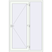 ABSOLUTE (GENEO Т 117) opens to the outside 1400x2100 mm ABSOLUTE (GENEO Т 117) opens to the outside 1400x2100 mm