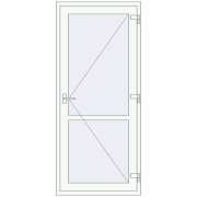 Internal doors 900x2050 mm INTERIOR door (Z74/60) opens  inside