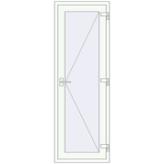 Internal doors 700x2050 mm INTERIOR door (Z74/60) opens  inside