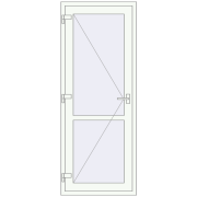 Internal doors 785x2050 mm INTERIOR door (Т94/60) opens to the outside