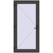 Internal doors 1000x2030 mm INTERIOR door (Т94/60) opens to the outside BASALT_GREY two-sided Internal doors 1000x2030 mm INTERIOR door (Т94/60) opens to the outside BASALT_GREY two-sided