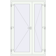 Internal doors 1300x2050 mm INTERIOR door (Т94/60) opens to the outside