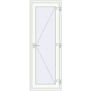 Internal doors 740x2010 mm INTERIOR door (Z74/60) opens  inside
