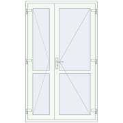Internal doors 1300x2180 mm INTERIOR door (Т94/60) opens to the outside