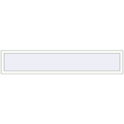 KORSA ENERGY-SAVING (SYNEGO MD) 2090x430 mm RAL 9016 Traffic white two-sided