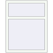 KORSA STANDARD-RENOVATION (Euro 70) 800x1000 mm RAL 9016 Traffic white two-sided