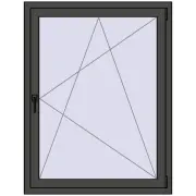 KORSA STANDARD (Euro 70) 1000x1300 mm BASALT_GREY two-sided