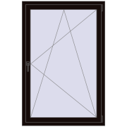 KORSA BASE (Euro-Design 60) 1000x1500 mm BLACK_BROWN two-sided