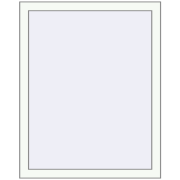 Tilt-and-Turn 825x1025 mm KORSA BRILLANT RAL 9016 Traffic white two-sided