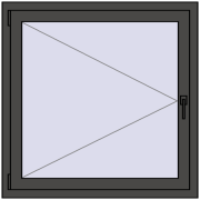 KORSA STANDARD (Euro 70) 1000x1000 mm BASALT_GREY two-sided KORSA STANDARD (Euro 70) 1000x1000 mm BASALT_GREY two-sided