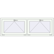 KORSA STANDARD (Euro 70) 1600x545 mm RAL 9016 Traffic white two-sided