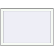 Tilt-and-Turn 1028x724 mm KORSA ENERGY-SAVING (SYNEGO MD) RAL 9016 Traffic white two-sided