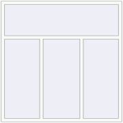 KORSA Altest Pony 375 1800x1800 mm RAL 9016 Traffic white two-sided KORSA Altest Pony 375 1800x1800 mm RAL 9016 Traffic white two-sided