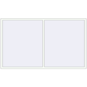 KORSA Aluprof MB86 2450x1450 mm RAL 9016 Traffic white two-sided