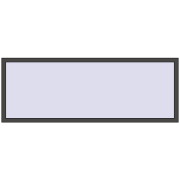 KORSA STANDARD (Euro 70) 2200x800 mm BASALT_GREY two-sided