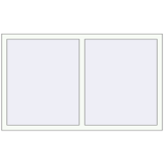 KORSA ENERGY-SAVING (SYNEGO MD) 1524x914 mm RAL 9016 Traffic white two-sided