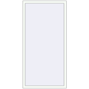 KORSA ENERGY-SAVING (SYNEGO MD) 945x1800 mm RAL 9016 Traffic white two-sided