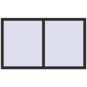 KORSA ENERGY-SAVING (SYNEGO MD) 1524x914 mm BLACK_STRUCTURAL two-sided