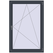 KORSA BASE (Euro-Design 60) 1000x1500 mm ANTHRACITE_GREY_STRUKTURAL two-sided KORSA BASE (Euro-Design 60) 1000x1500 mm ANTHRACITE_GREY_STRUKTURAL two-sided