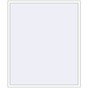 KORSA STANDARD (Euro 70) 1600x1900 mm RAL 9016 Traffic white two-sided