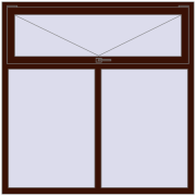 KORSA BRILLANT 1500x1500 mm BLACK_CHERRY two-sided